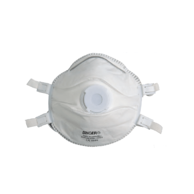 Masque FFP3 avec valve (boite de 5)