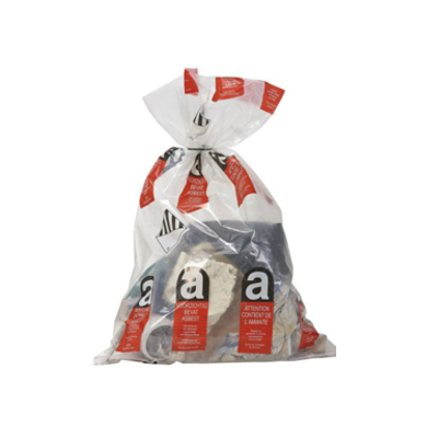 Sac transparent amiante 90x110cm / 100 pcs